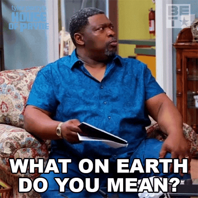 What On Earth Do You Mean Curtis Payne GIF - What On Earth Do You Mean Curtis Payne House Of Payne GIFs
