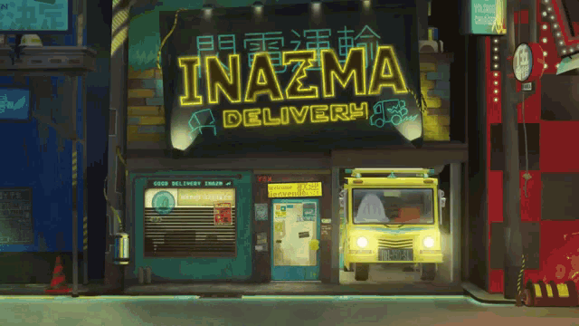 Inazma Delivery Hemingway Left Behind GIF - Inazmadelivery Truck Baddriver GIFs