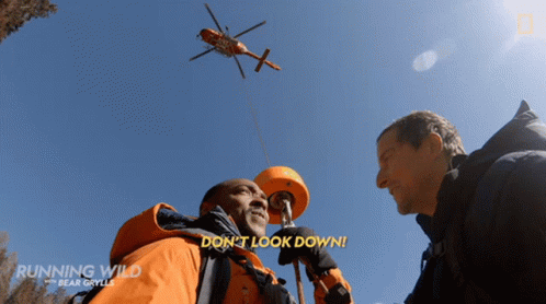 Dont Look Down Anthony Mackie GIF - Dont Look Down Anthony Mackie Running Wild GIFs