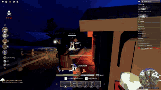 a screenshot of a video game shows a player named drainsquirt