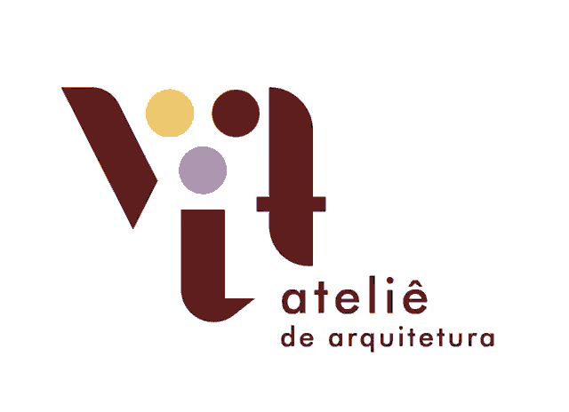 a logo for a company called vit atelie de arquiteta