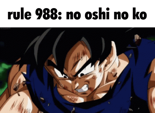 No Oshi No Ko Goku GIF - No Oshi No Ko Oshi No Ko Goku GIFs