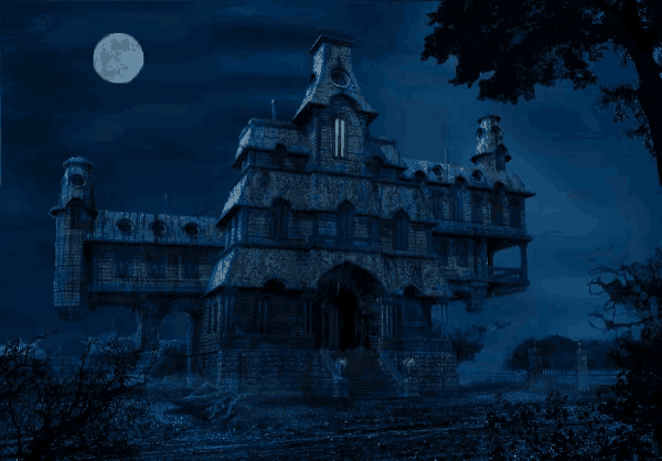 Halloween Haunted House GIF - Halloween Haunted House Creepy GIFs