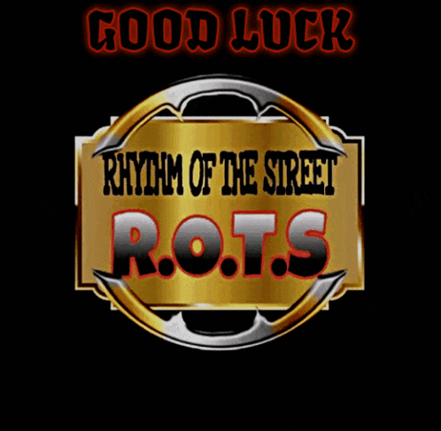 a sign that says rhythm of the street r.o.t.s