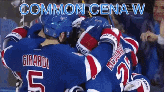 Common Cena W New York Rangers GIF - Common Cena W New York Rangers GIFs