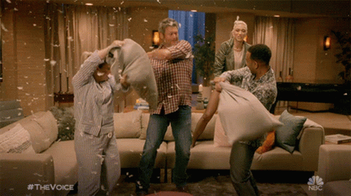 Fighting Playing GIF - Fighting Playing Pillow Fight GIFs