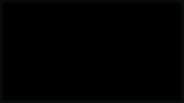 a black background with a rainbow colored swirl in the middle