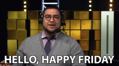 Hello Happy Friday GIF - Hello Happy Friday Greetings GIFs