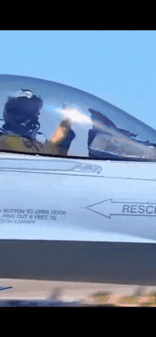 a fighter jet has the word rescue on the side of it