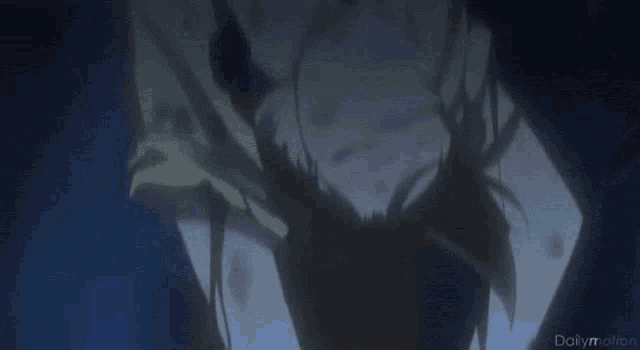 a dark cave with a blue light coming out of it and the words playstation on the bottom
