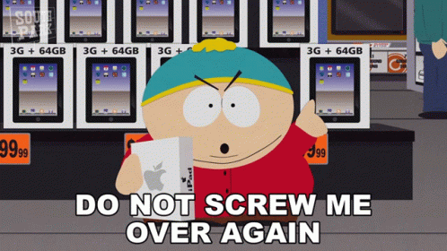Do Not Screw Me Over Again Eric Cartman GIF - Do Not Screw Me Over Again Eric Cartman South Park GIFs