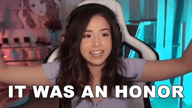It Was An Honor Imane Anys GIF - It Was An Honor Imane Anys Pokimane GIFs