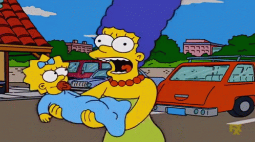 The Simpsons Belly GIF - The Simpsons Belly Maggie GIFs