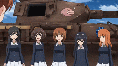 Glomp Anime GIF - Glomp Anime Girls And Panzer GIFs