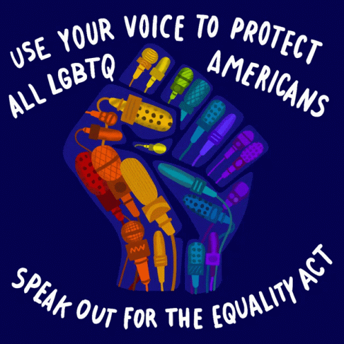 Use Your Voice To Protect All Lgbtq Americans Speak Out For The Equality Act GIF - Use Your Voice To Protect All Lgbtq Americans Speak Out For The Equality Act Pass The Equality Act GIFs