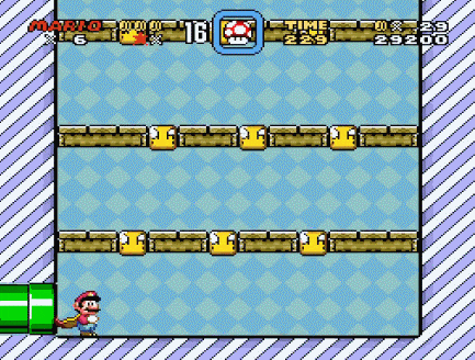 a screenshot of a video game called mario with a time of 29200