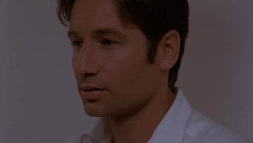 a close up of a man 's face with the words not everything above him