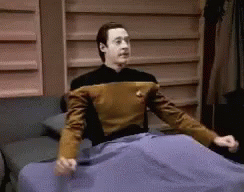 Data Star Trek GIF - Data Star Trek Stretching GIFs