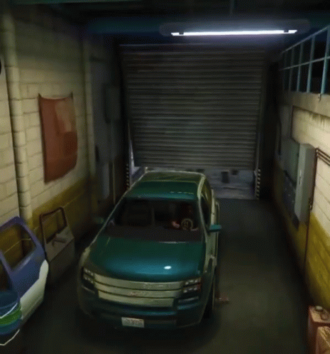 Garage Car Getting Out Of The Garage GIF - Garage Car Getting Out Of The Garage House Garage GIFs