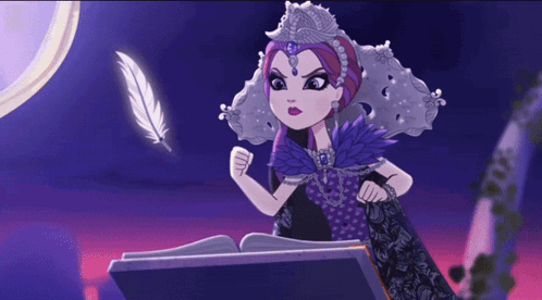 Raven Queen Ever After High GIF - Raven Queen Ever After High Animation GIFs
