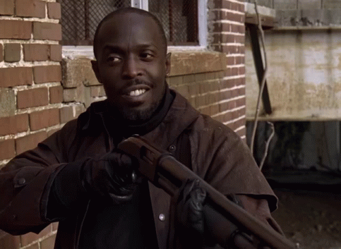 Omar The Wire GIF - Omar The Wire Smile GIFs