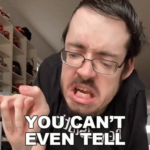 You Cant Even Tell Ricky Berwick GIF - You Cant Even Tell Ricky Berwick Therickyberwick GIFs