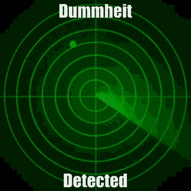 Dummheit Detected GIF - Dummheit Detected Radar GIFs