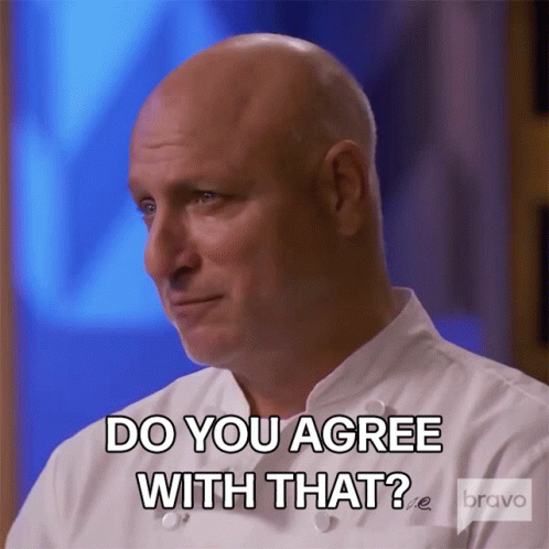 Do You Agree With That Top Chef GIF - Do You Agree With That Top Chef Tom Colicchio GIFs