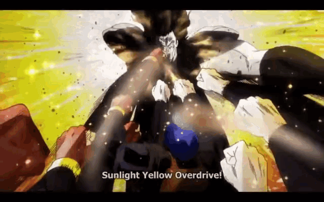 Sunlight Yellow Overdrive Sunraito Iero Obadoraibu GIF - Sunlight Yellow Overdrive Sunraito Iero Obadoraibu Sunraito GIFs