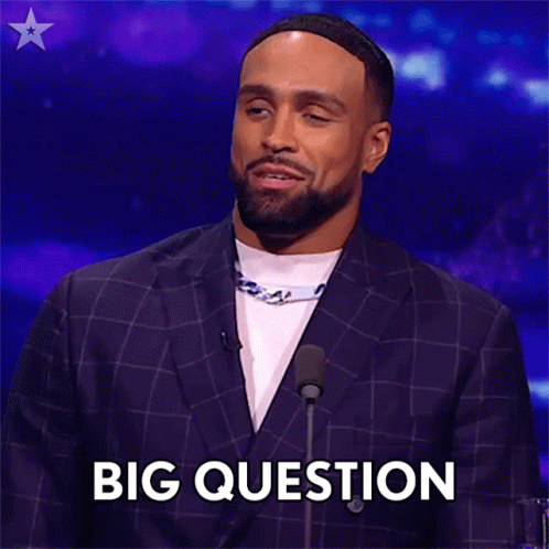 Big Question Ashley Banjo GIF - Big Question Ashley Banjo Bgt GIFs