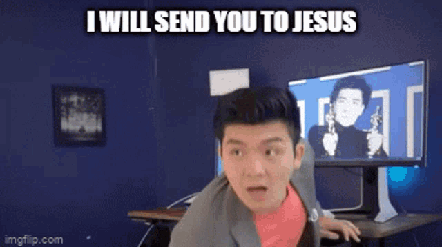 I Will Send You To Jesus Jesus GIF - I Will Send You To Jesus Jesus Emotional Damage GIFs