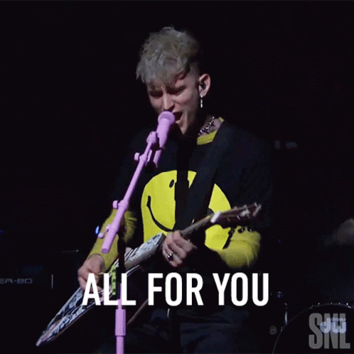 All For You Machine Gun Kelly GIF - All For You Machine Gun Kelly Lonely Song GIFs