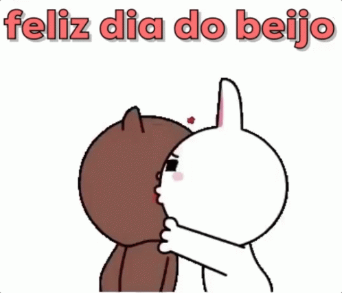 Feliz Dia Do Beijo /  Casal  / Namorados / Beijando / Conybrown Conyandbrown GIF - Conybrown Conyandbrown International Kissing Day GIFs