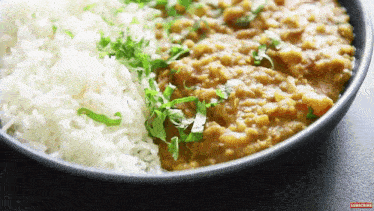 a close up of a plate of food with a subscribe button on the bottom right
