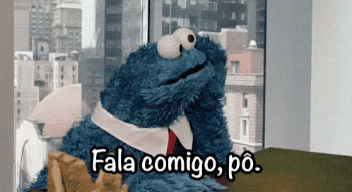 Fala Comigo / Cookie Monster / Pergunta / Me Responde / GIF - Cookie Monster Telephone Talk To Me GIFs