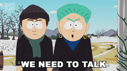 We Need To Talk The Mayor GIF - We Need To Talk The Mayor South Park GIFs