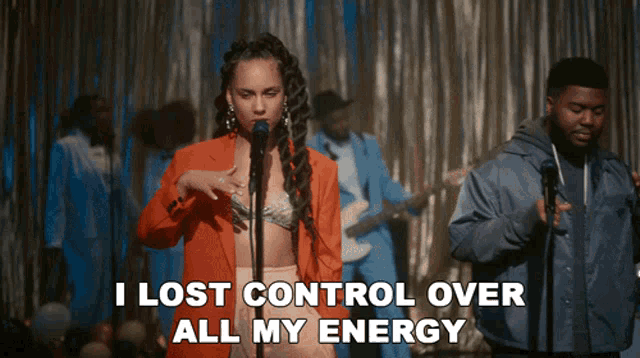 I Lost Control Over All My Energy Alicia Keys GIF - I Lost Control Over All My Energy Alicia Keys So Done GIFs