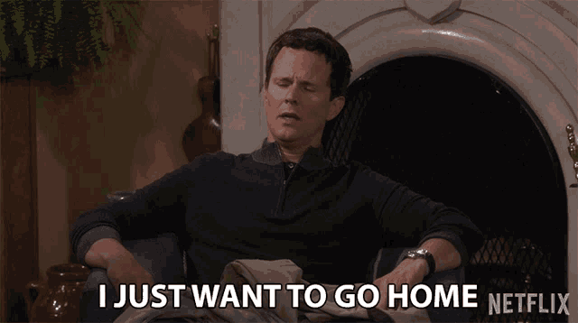 I Just Want To Go Home Scott Weinger GIF - I Just Want To Go Home Scott Weinger Steve Hale GIFs