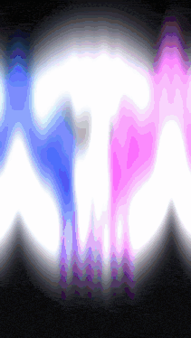 a purple and blue background with the letters ata