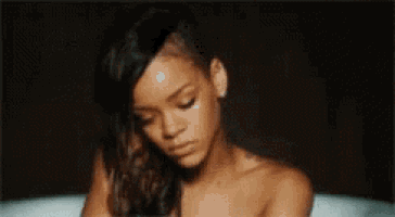 Sad Rihanna GIF