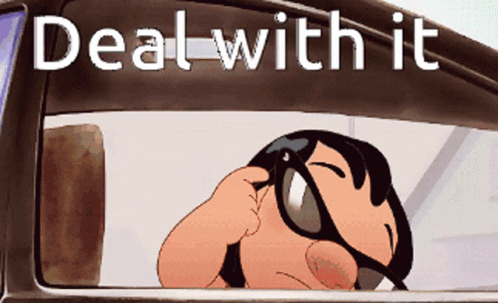 Lilo Deal With It GIF - Lilo Deal With It Im Out GIFs