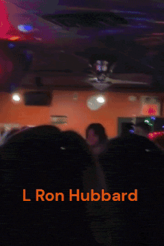 l ron hubbard is the name of the man in the photo