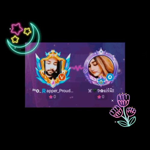 a picture of a man and a woman with the man 's name rapper_proud