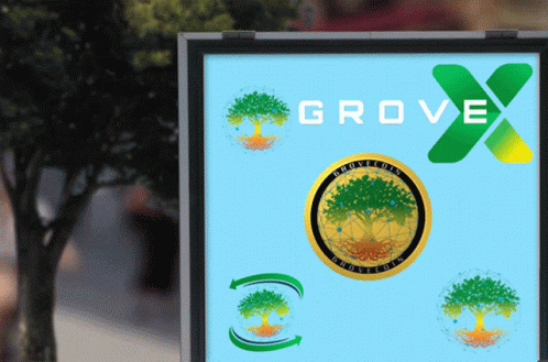 Grove Coin Grvg GIF - Grove Coin Grvg Grovegreenarmy GIFs
