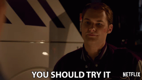 You Should Try It Bryce Walker GIF - You Should Try It Bryce Walker Justin Prentice GIFs