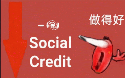 Social Credit Sussy GIF - Social Credit Sussy Man GIFs