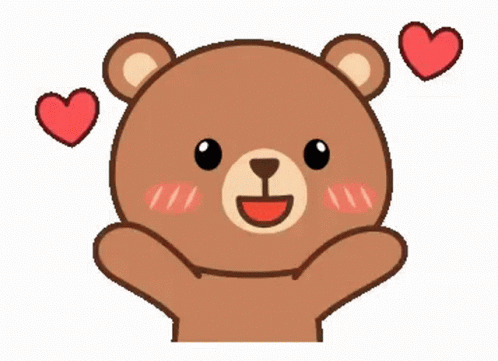 Love You Bear GIF - Love You Bear Flying Kisses GIFs