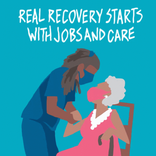 Real Recovery Starts With Jobs And Care Male Nurse GIF - Real Recovery Starts With Jobs And Care Jobs And Care Male Nurse GIFs