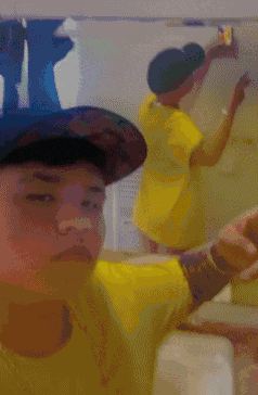 a man taking a picture of himself in a mirror