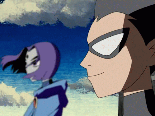Teen Titans Robin GIF - Teen Titans Robin Raven GIFs